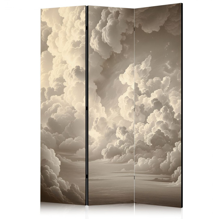 Paravent, Raumteiler freistehend, Trennwand - Whisper of Illuminated Clouds - WA441909