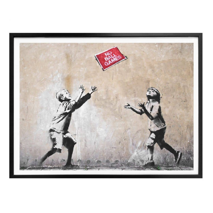 Poster Banksy - No Ball Games - WA336821
