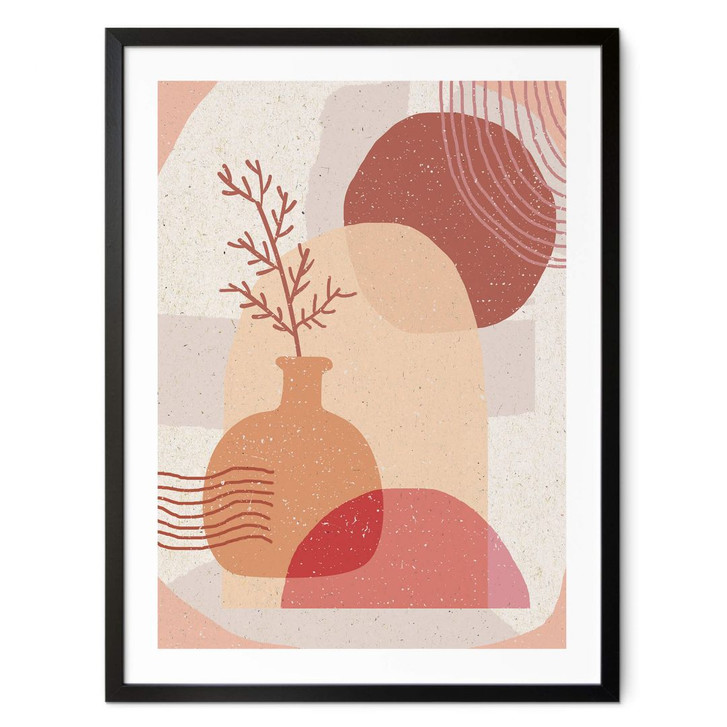 Poster Demir - Boho Illustration einer Pflanze - WA379072