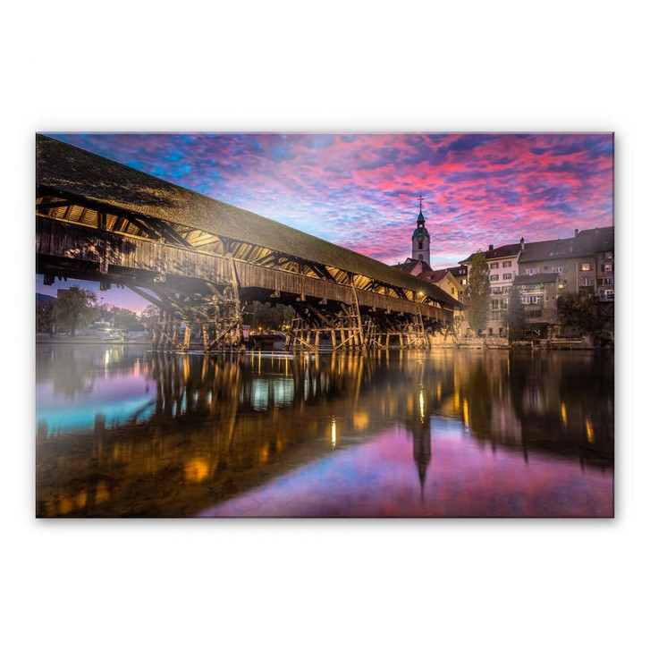 Acrylglasbild Huber - Old Town Olten - WA319529