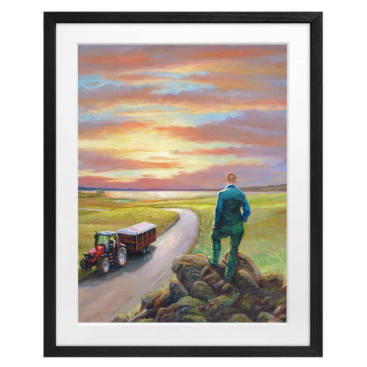 Fine Art Poster mit Passepartout - Marunde - Feldherrenhügel (2011) - WA398186