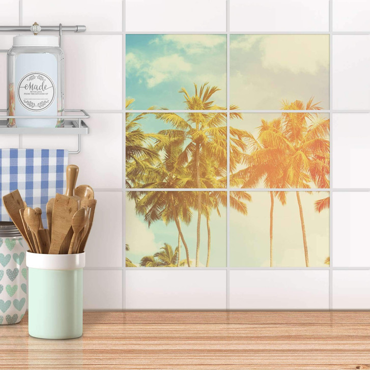 Fliesenfolie quer - Sun Flair - CR104612