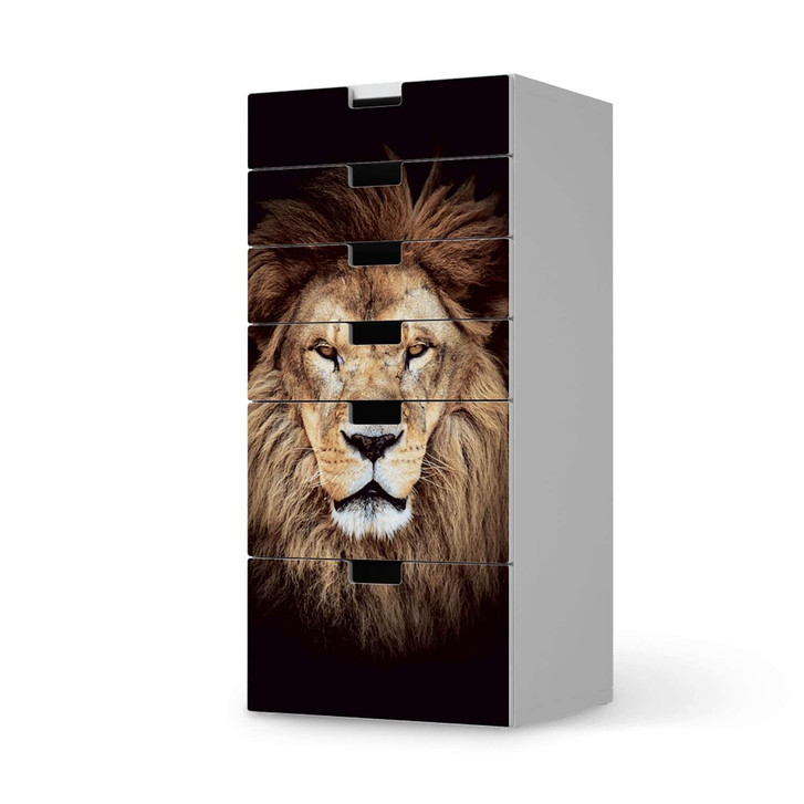 Klebefolie IKEA Stuva / Malad Kommode - 6 Schubladen - Wild Eyes - CR110518