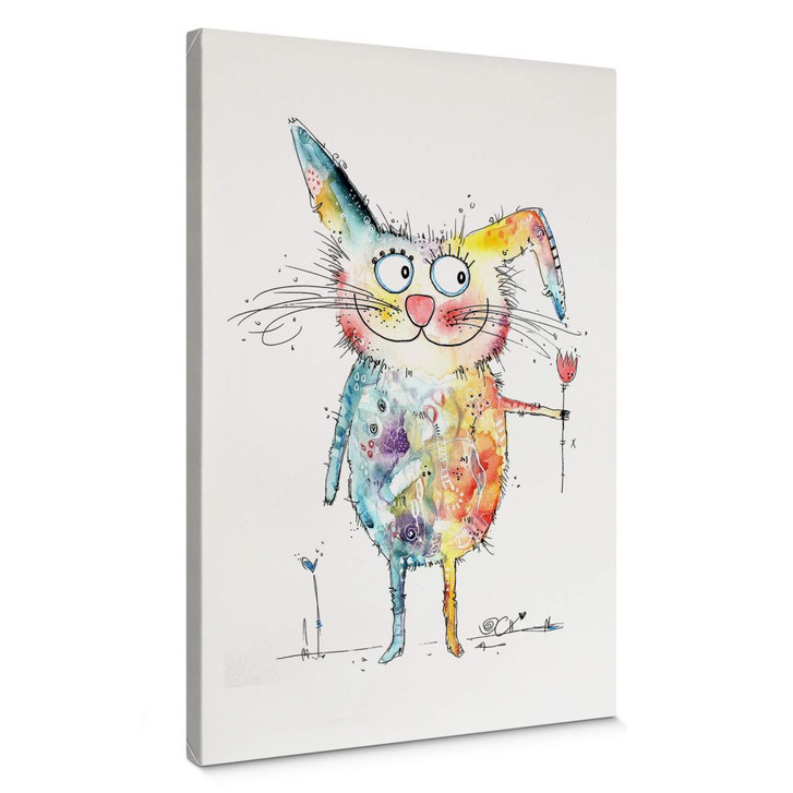 Leinwandbild Hagenmeyer - Happy Rabbit - WA364627