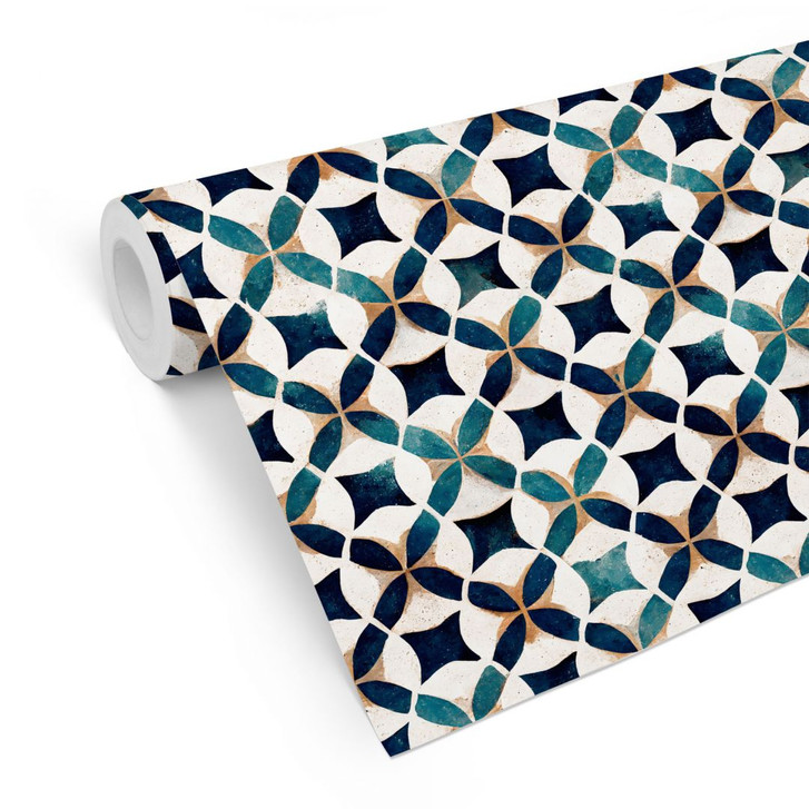 Mustertapete Portugiesisches Muster - Azulejos - Treechild - WA426191