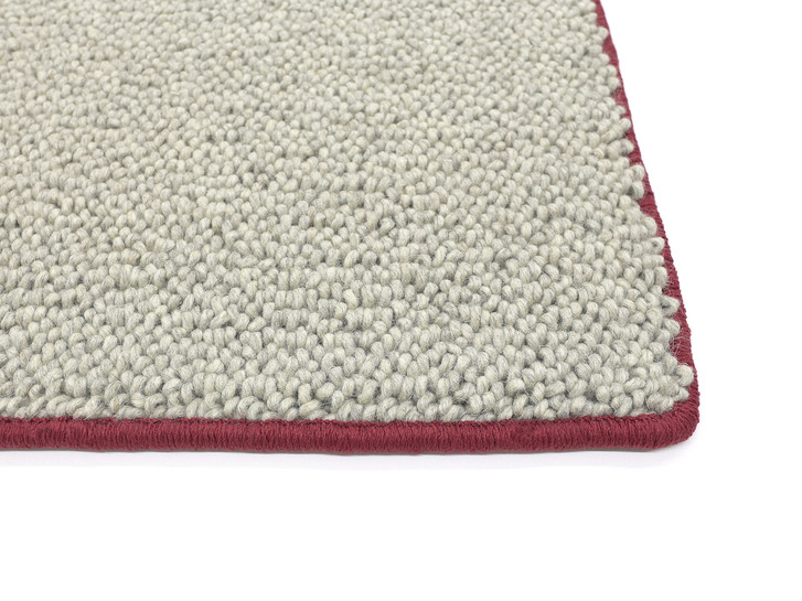 Olav Berber Kettelteppich in Alpaca - Red - TS467906