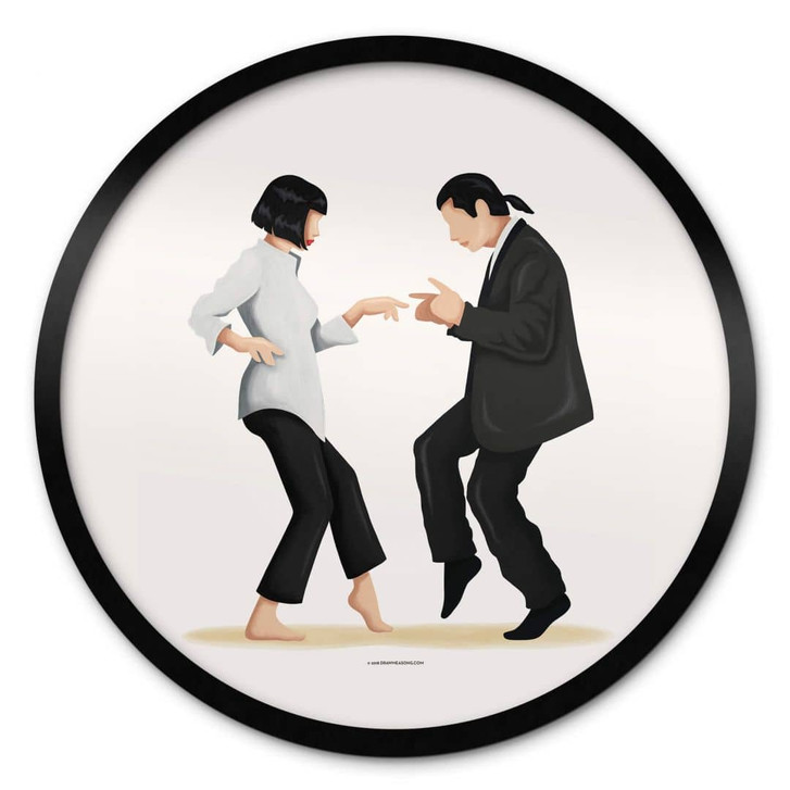 Poster Tohmé - Pulp Fiction - Rund - WA338409