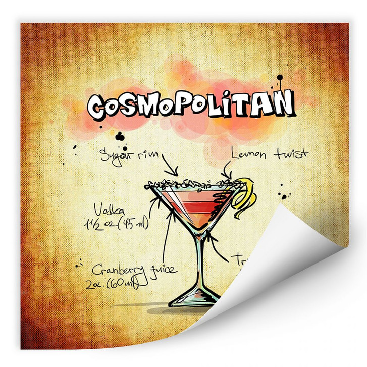 Wallprint Cosmopolitan - Rezept - WA182816