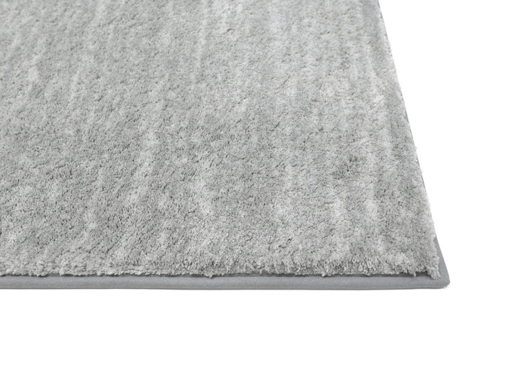 Yuna Hochflor Paspelteppich Rechteck Wunschmass in Aqua - TS521763