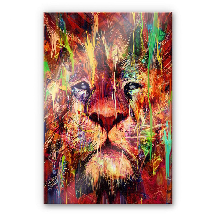 Acrylglasbild Nicebleed - Lion Red - WA269906