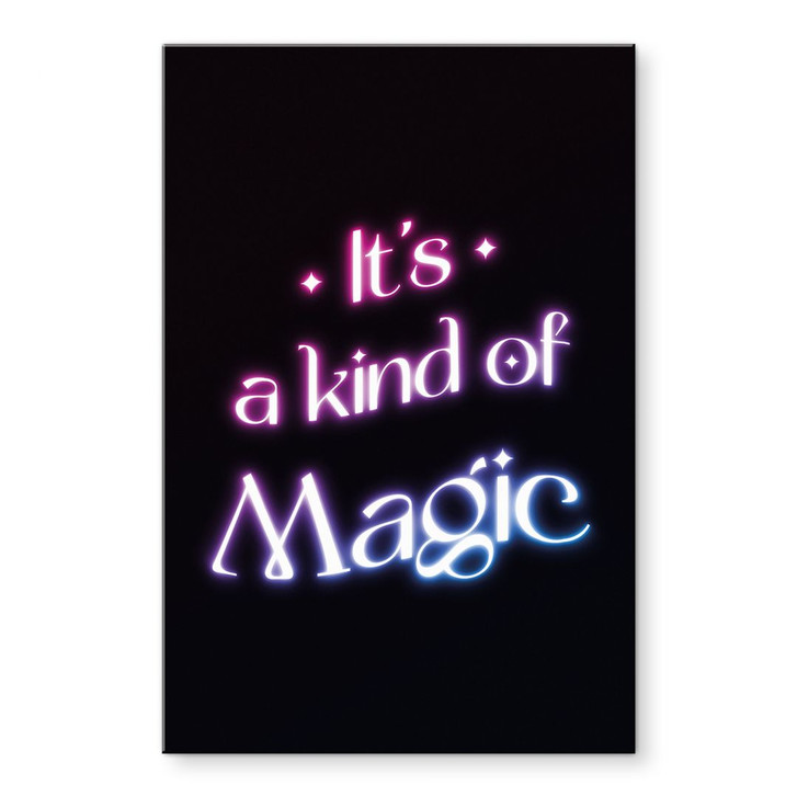 Acrylglasbild Songtext - It's a kind of magic - WA393137