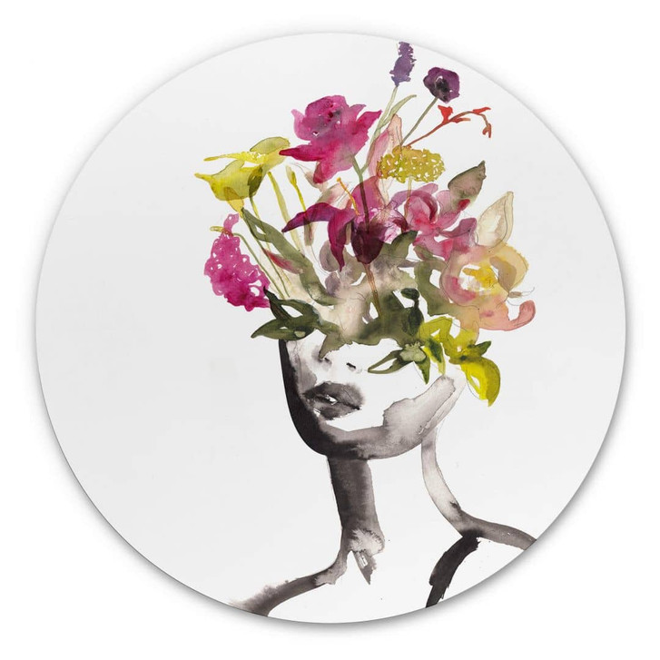 Alu-Dibond Verbaan - Under a rainbow - Rund - WA340423