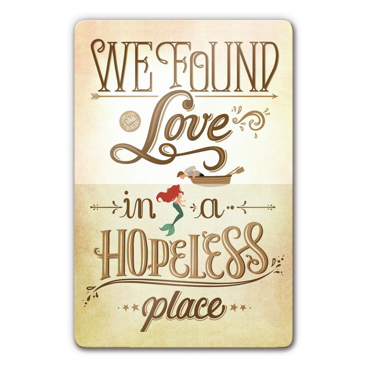 Glasbild Tohmé - We found Love - WA272512