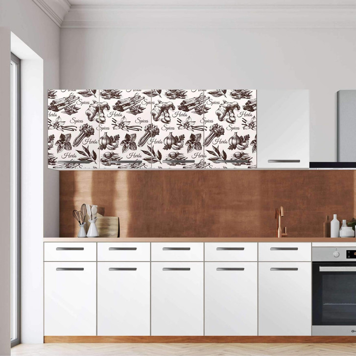 Klebefolie - Wandschrank 160cm Breite - Spices - CR108522