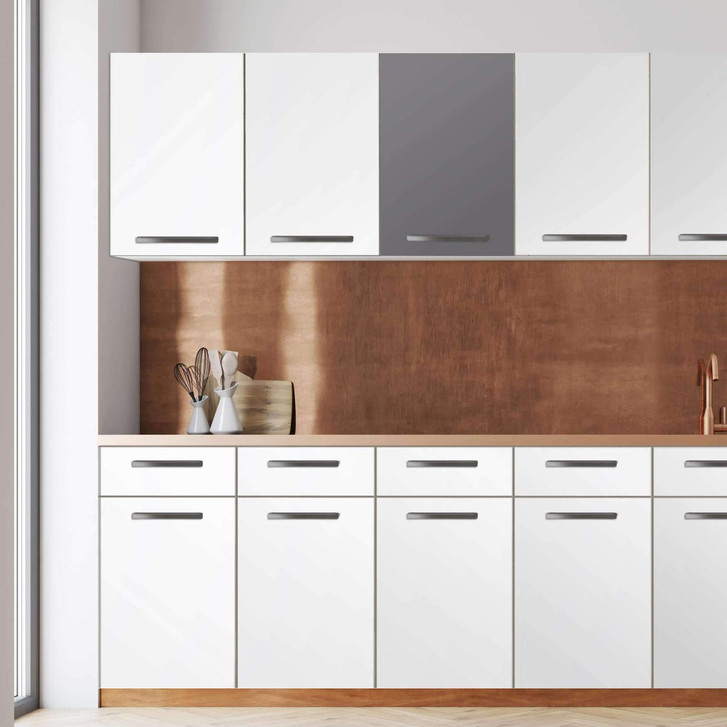 Klebefolie - Wandschrank 40cm Breite - Grau Light - CR108770