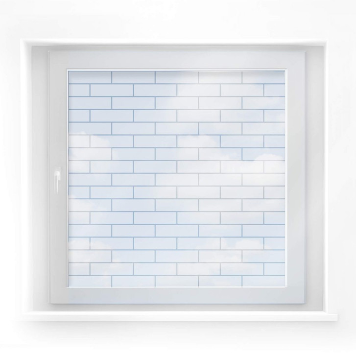 Milchglasfolie Mauerwerk - WA149341