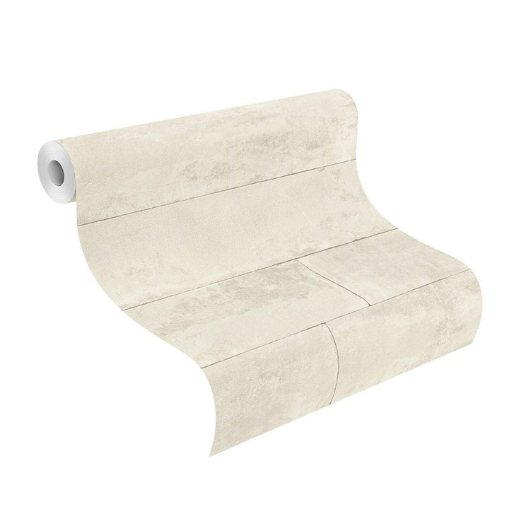 Rasch Vliestapete Brick Lane weiss, grau - WA301209