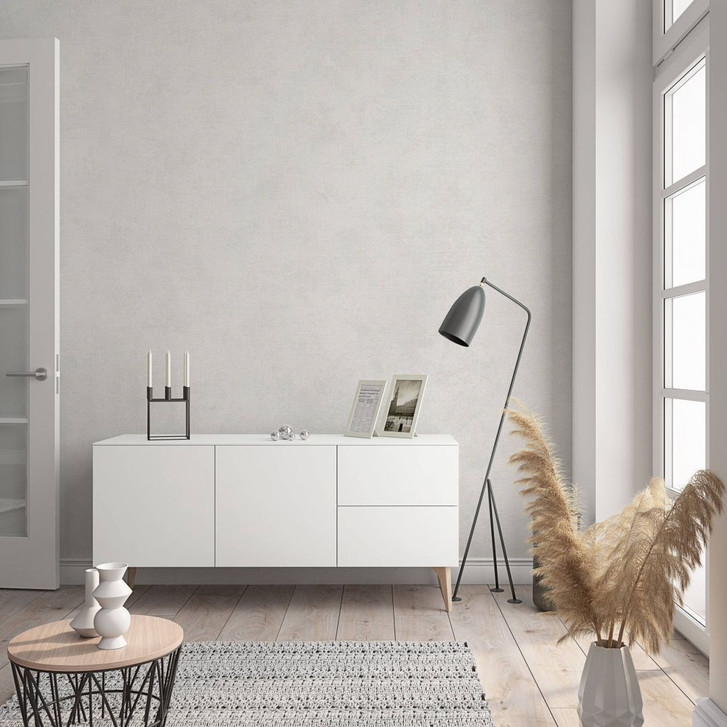 Vliestapete in moderner, feiner Struktur beige Uni - WA450144