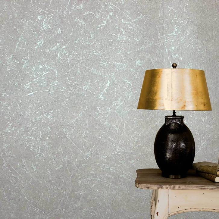 Vliestapete in Wischtechnik-look beige, pearl Struktur - WA450263