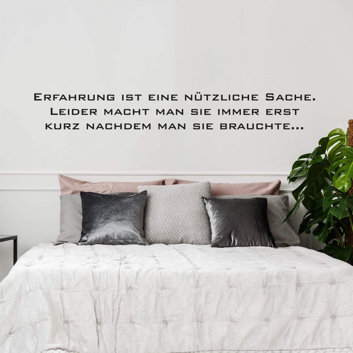 Wandtattoo Erfahrung - WA209616