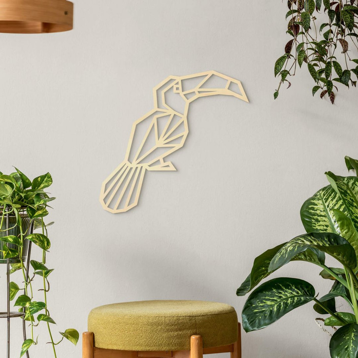 Holzkunst Pappel - Origami Tukan - WA133663