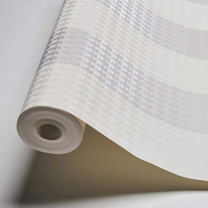Karl Lagerfeld Wallpaper Vliestapete Stripe beige, weiss - WA306711
