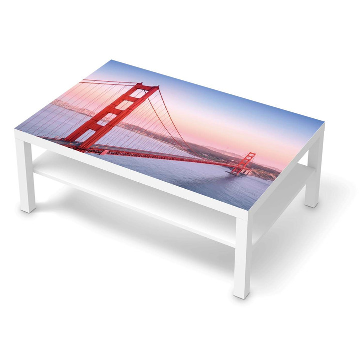 Klebefolie IKEA Lack Tisch 118x78cm - Golden Gate - CR111496