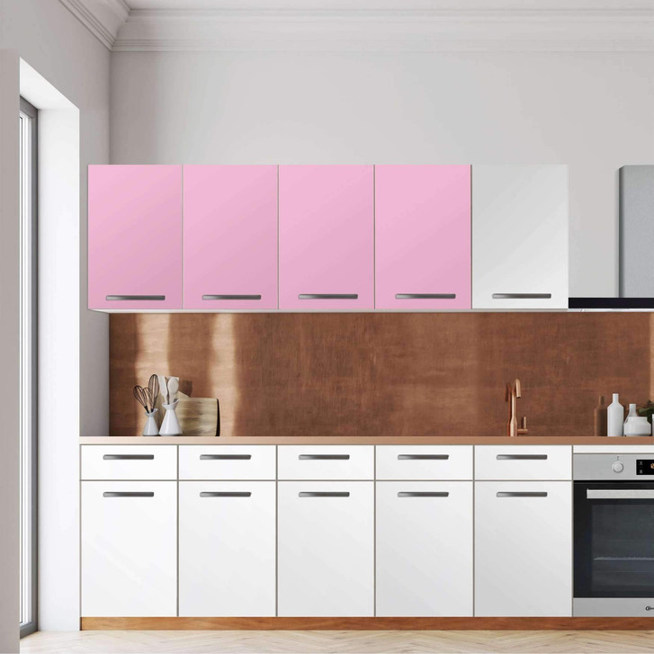 Klebefolie - Wandschrank 160cm Breite - Pink Light - CR108498