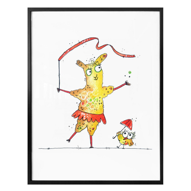 Poster Hagenmeyer - Tanzendes Lama - WA257911