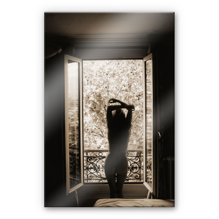 Acrylglasbild Der Blick aus dem Fenster! - WA480576