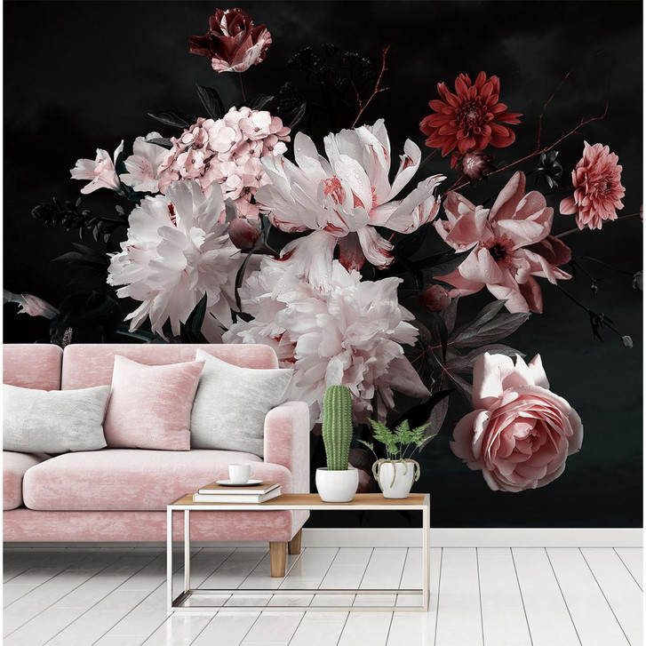 Livingwalls Fototapete Designwalls Bunch of Flower Blumen - WA296301