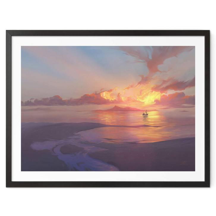 Poster aerroscape - Sonnenuntergang am Meer - WA380899