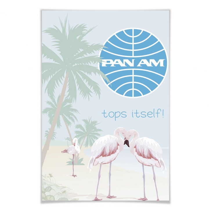 Poster PAN AM - Flamingobucht - WA165302