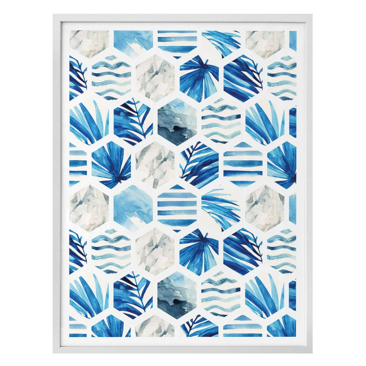 Poster Watercolour - Waves - WA168162