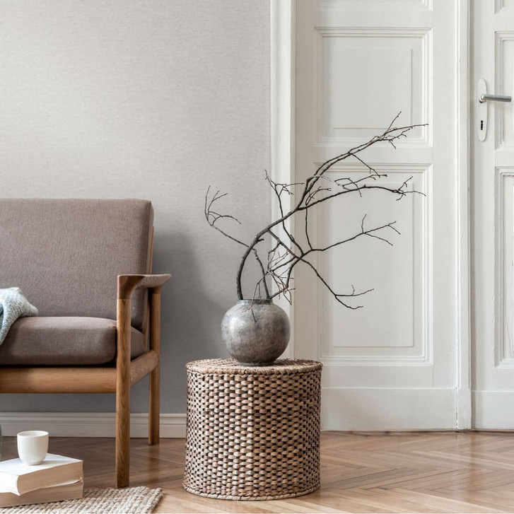 Strukturtapete in Putzoptik Hellbeige – Vliestapete einfarbig natürlich - WA465460