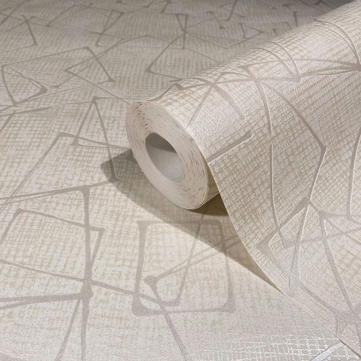 Vliestapete Grafisch Modern in Beige - WA482991