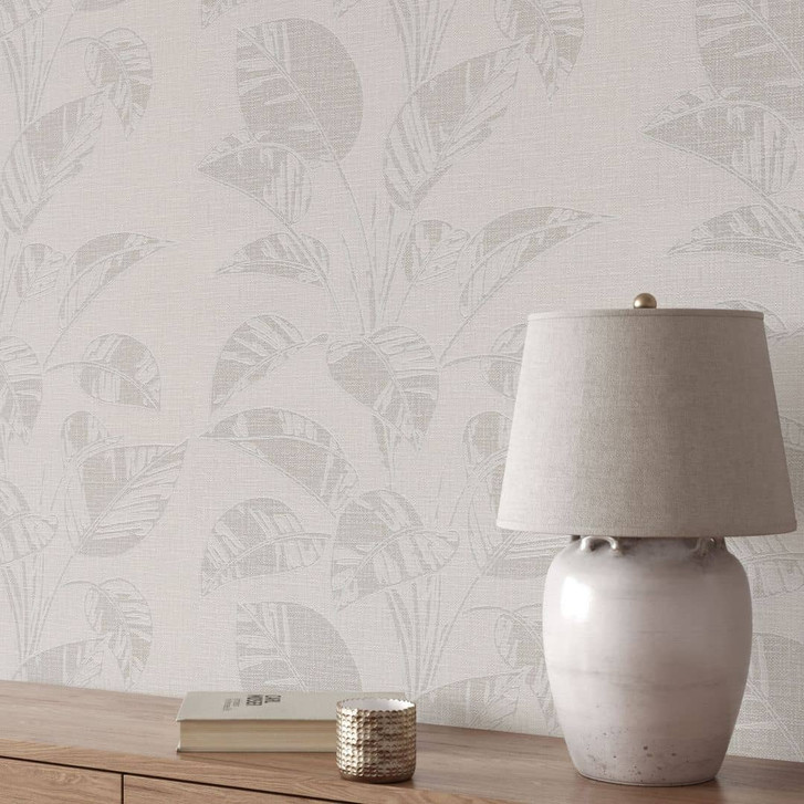 Blättermotivtapete Opus beige - WA481565