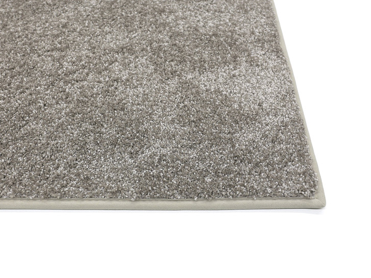 Emma Super Soft Paspelteppich Wunschmass in Stone - TS487586