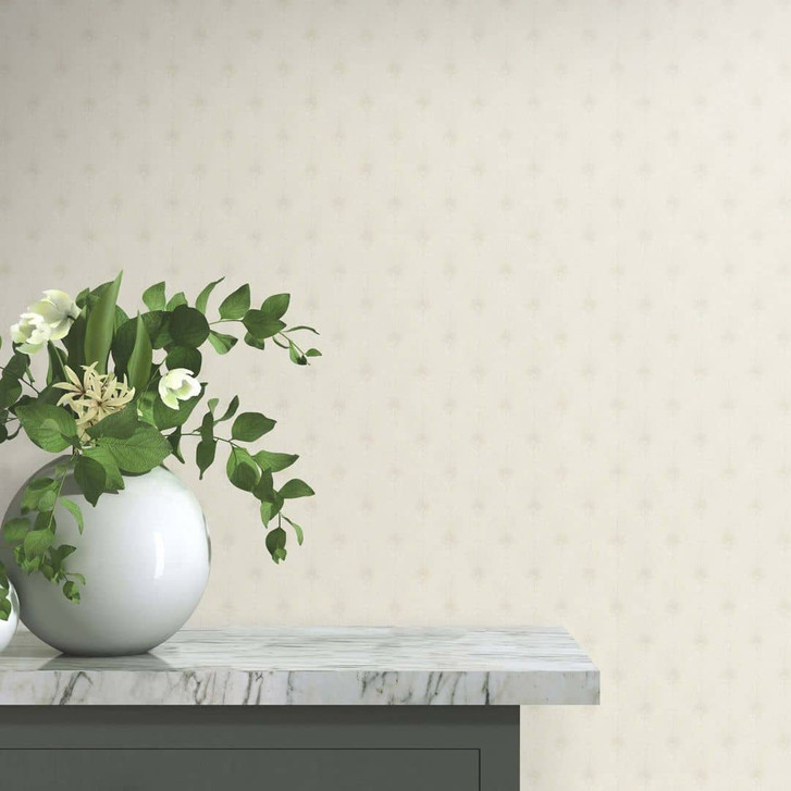 Fächertapete, Vliestapete Erismann Versailles creme - WA397543