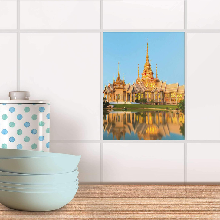 Fliesensticker - Thailand Temple - CR105092