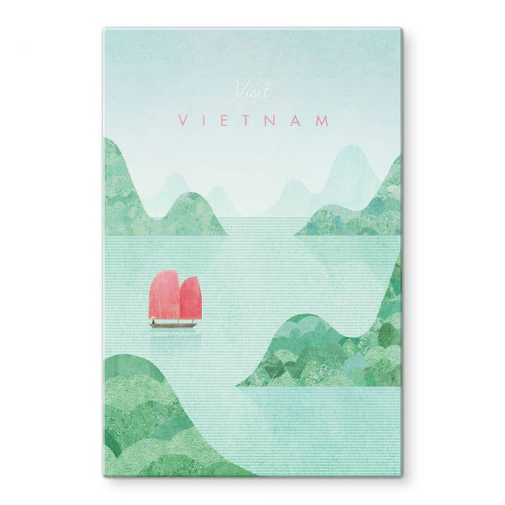 Glasbild Halong-Bucht auf Vietnam-Reisen - Rivers - WA471774