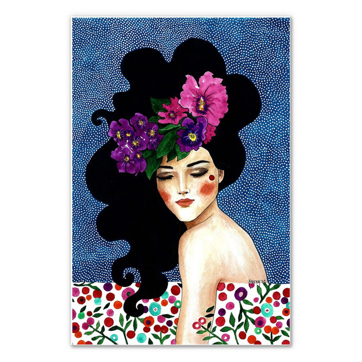 Hartschaumbild Hülya - Flüsterndes Herz - WA232868