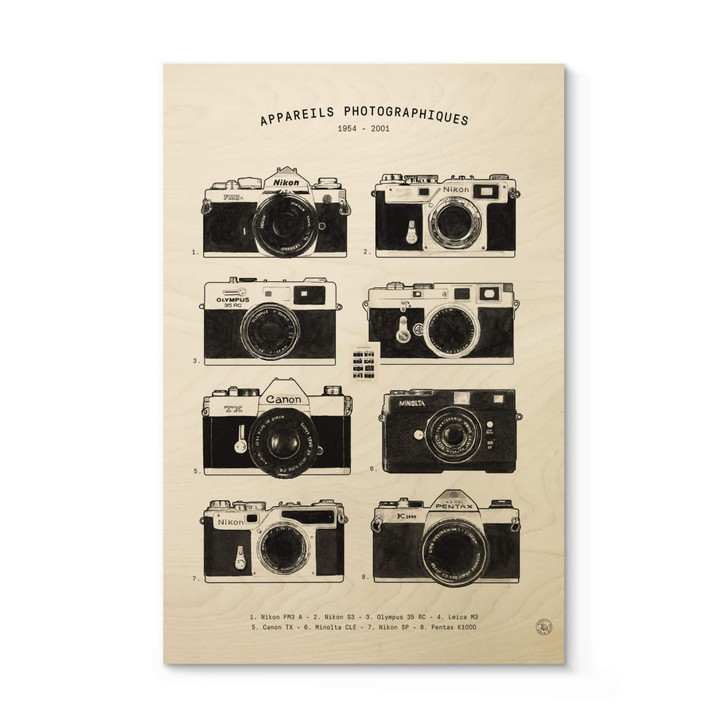 Holzbild Bodart - Nostalgie in der Fotografie - WA401413