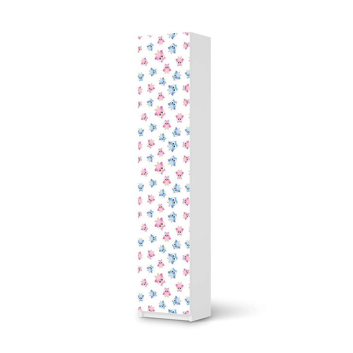 Klebefolie IKEA Pax Schrank 236cm Höhe - 1 Tür - Eulenparty - CR111743