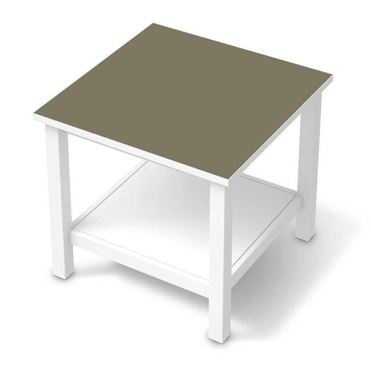 Möbel Klebefolie IKEA Hemnes Tisch 55x55cm - Braungrau Light - CR113524