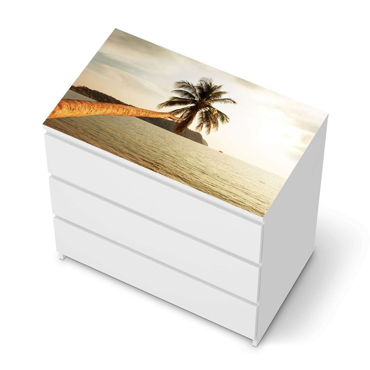 Möbelfolie IKEA Malm Kommode 3 Schubladen oben - Paradise - CR116409