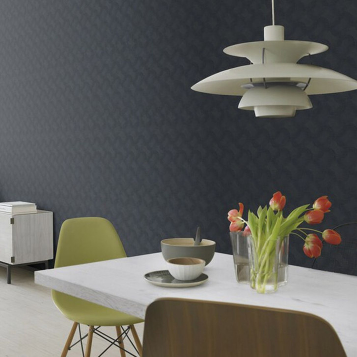 Mustertapete, Vliestapete Sky Lounge nachtblau - WA428685