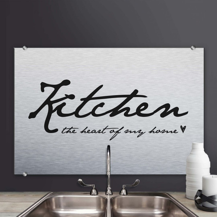 Spritzschutz Kitchen - The heart of my home - WA250088