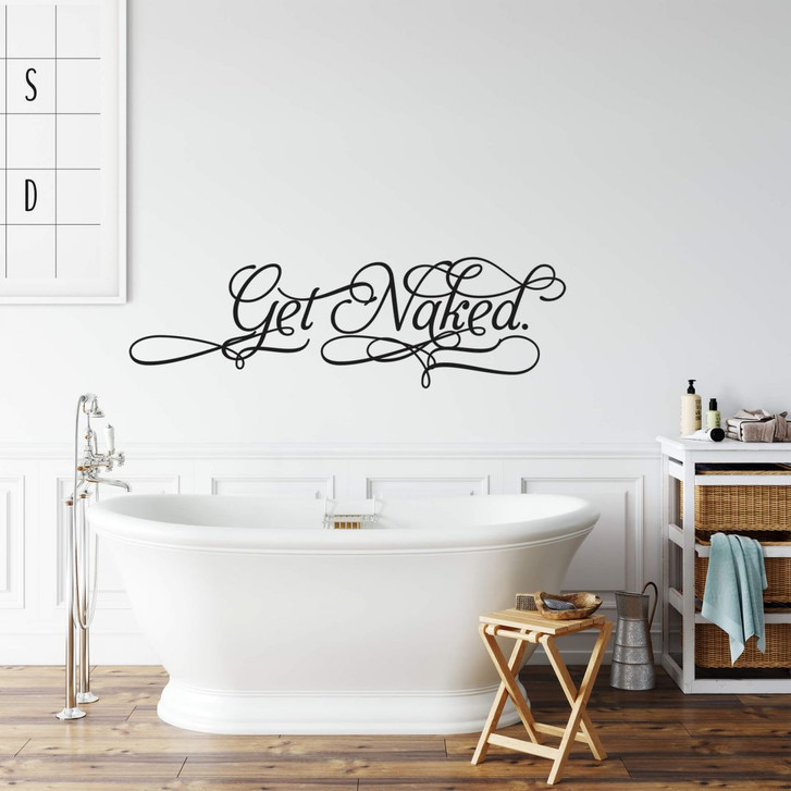 Wandtattoo Get naked - WA210829