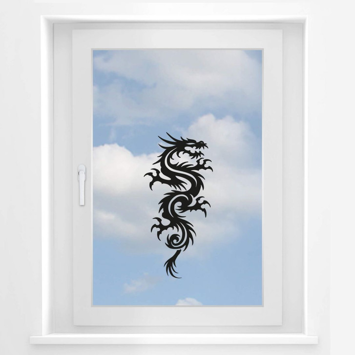 Fensterbild Miami Ink Chinesischer Drachen - WA117470
